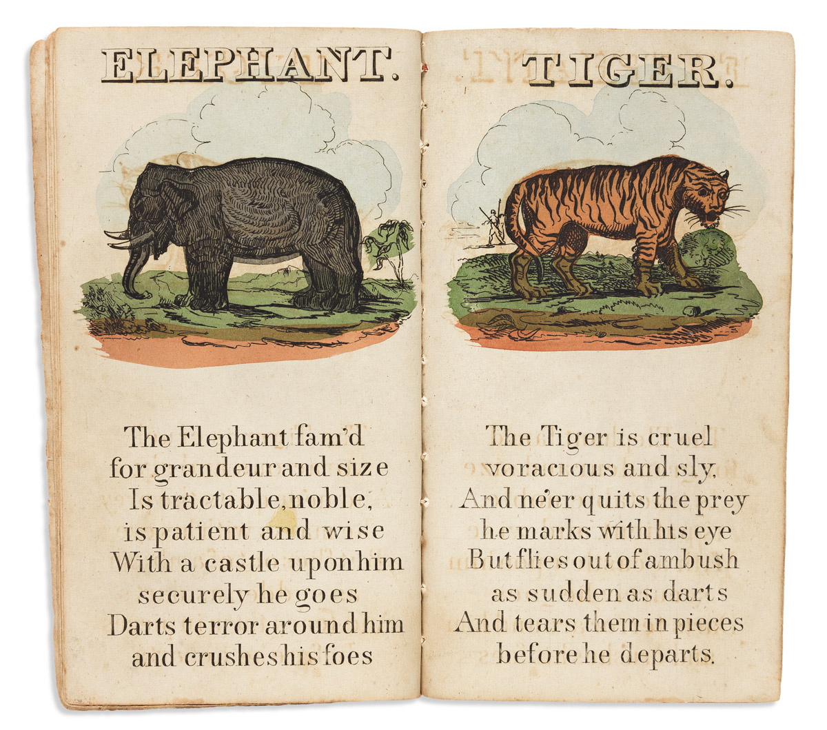 (CHILDRENS BOOKS.) The Cabinet of Nature, or, Animal World Displayed.